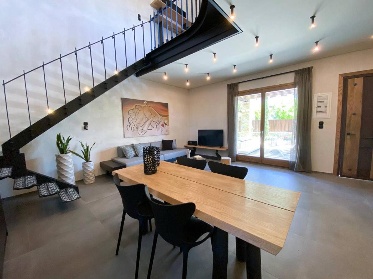 Lethe Villas With Private Pool Kato Gatzea Greece Ngoại thất bức ảnh