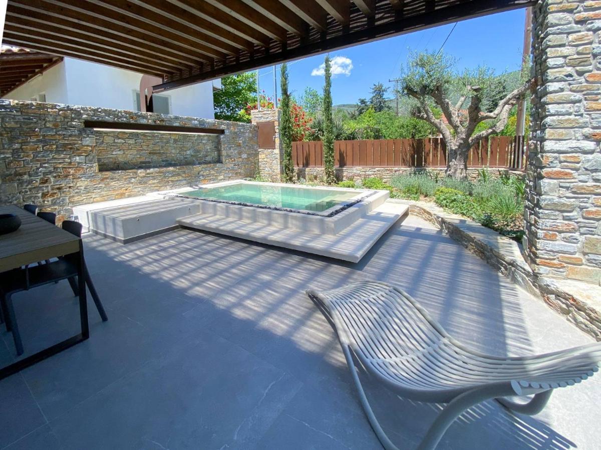 Lethe Villas With Private Pool Kato Gatzea Greece Ngoại thất bức ảnh