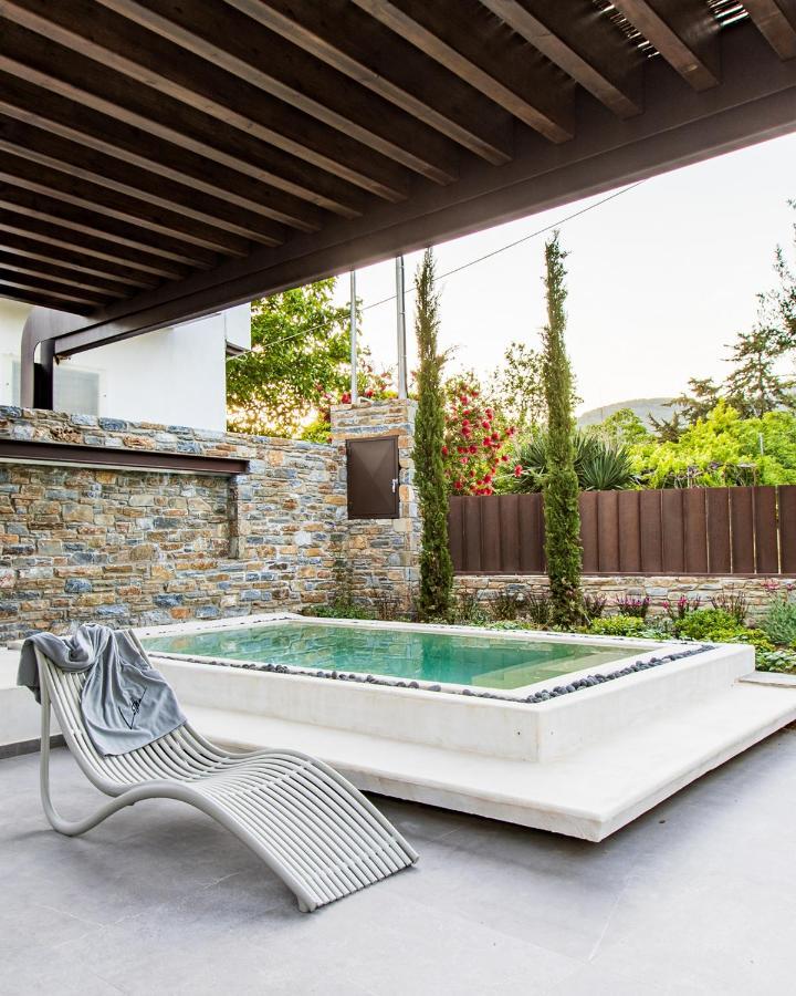 Lethe Villas With Private Pool Kato Gatzea Greece Ngoại thất bức ảnh