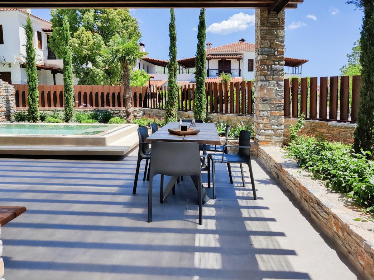Lethe Villas With Private Pool Kato Gatzea Greece Ngoại thất bức ảnh